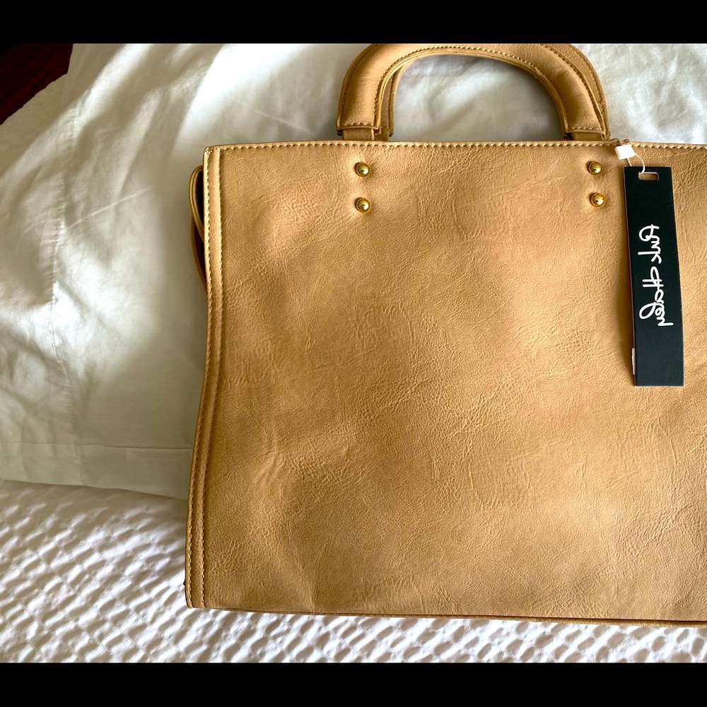 Pink Haley Handbag with scraps for cross body. New!